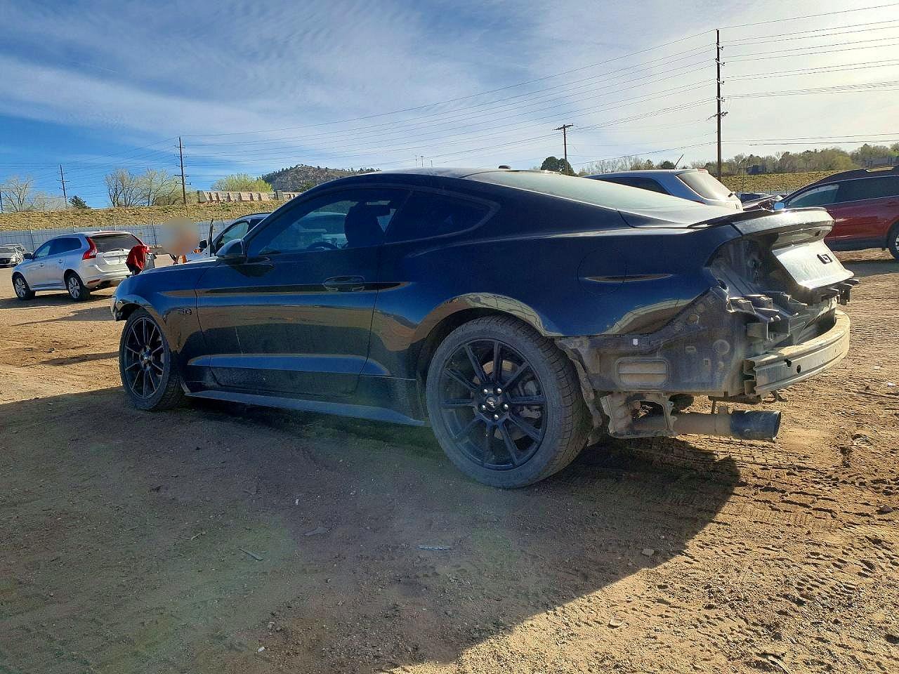 2016 Ford Mustang Gt Black vin: 1FA6P8CF8G5202463