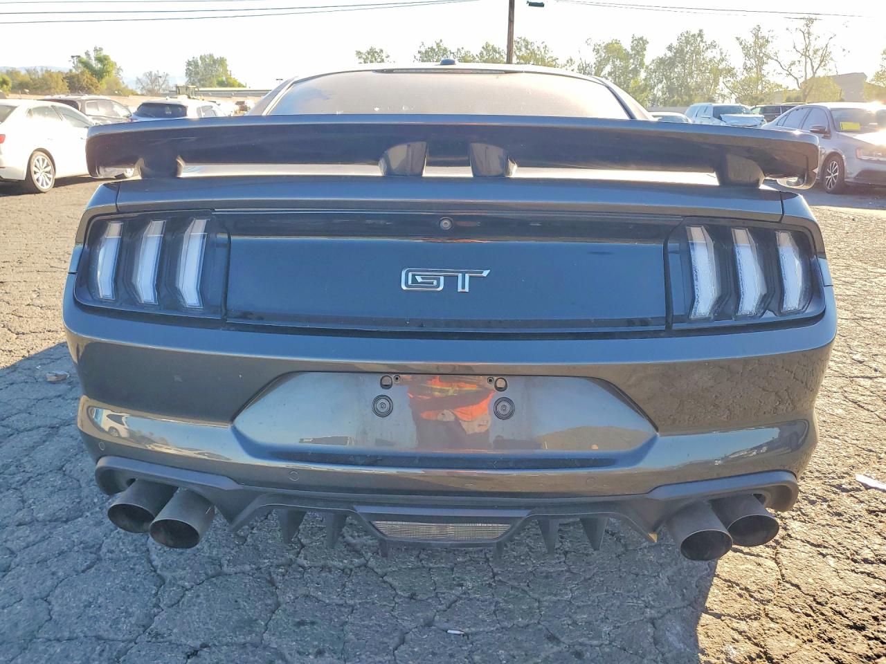 2019 Ford Mustang Gt Угольный vin: 1FA6P8CF8K5118801