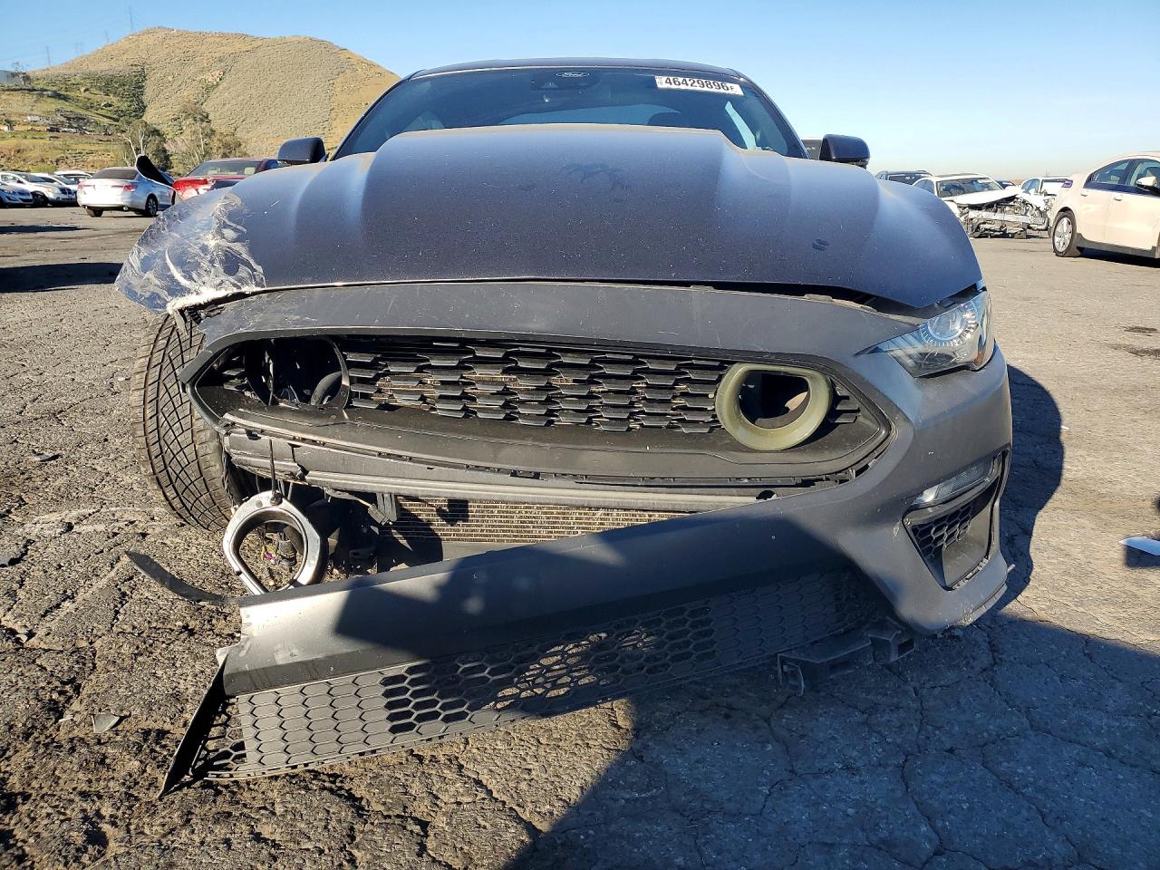 2019 Ford Mustang Gt Угольный vin: 1FA6P8CF8K5118801