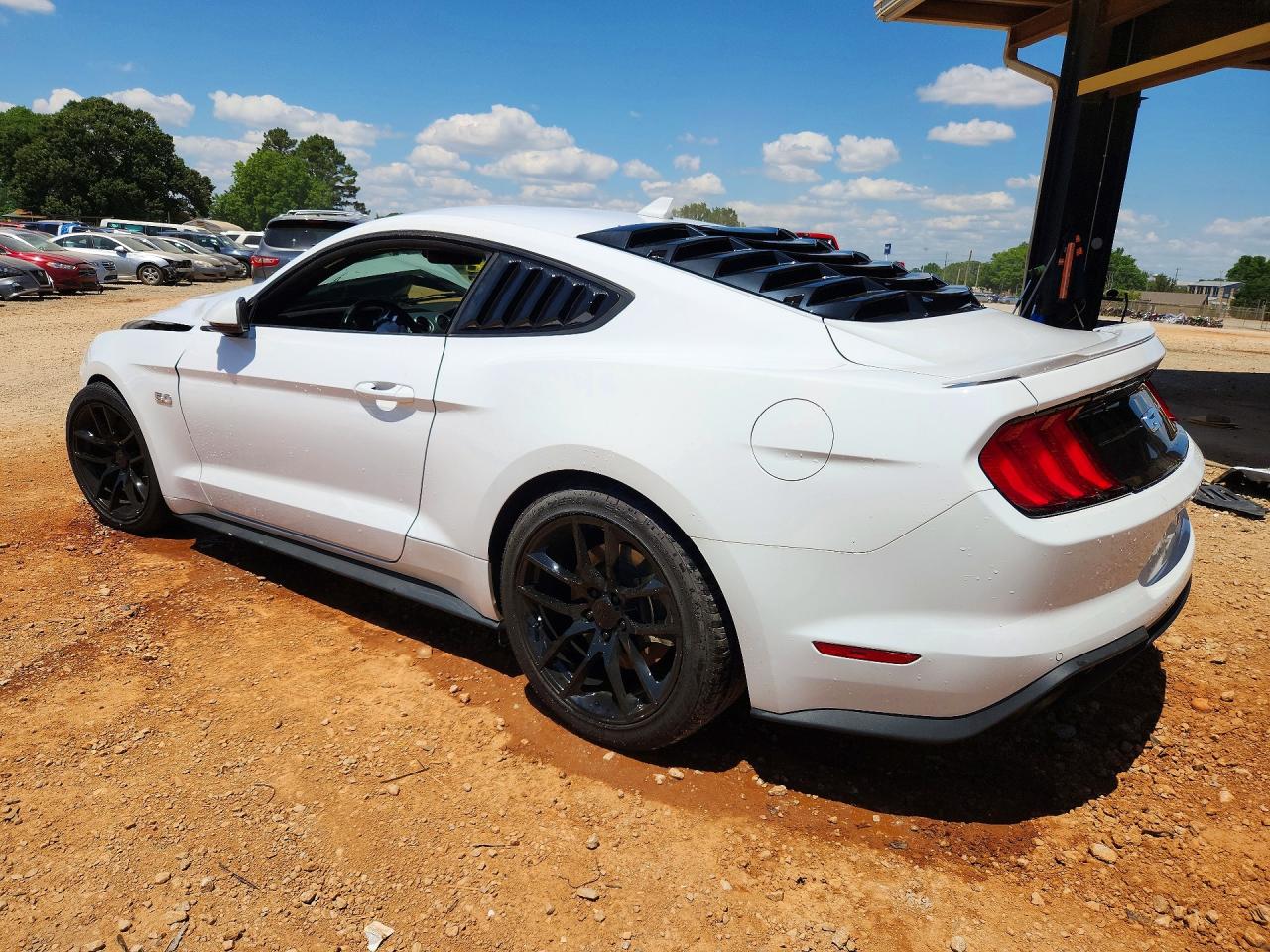 2023 Ford Mustang Gt White vin: 1FA6P8CF8P5304605