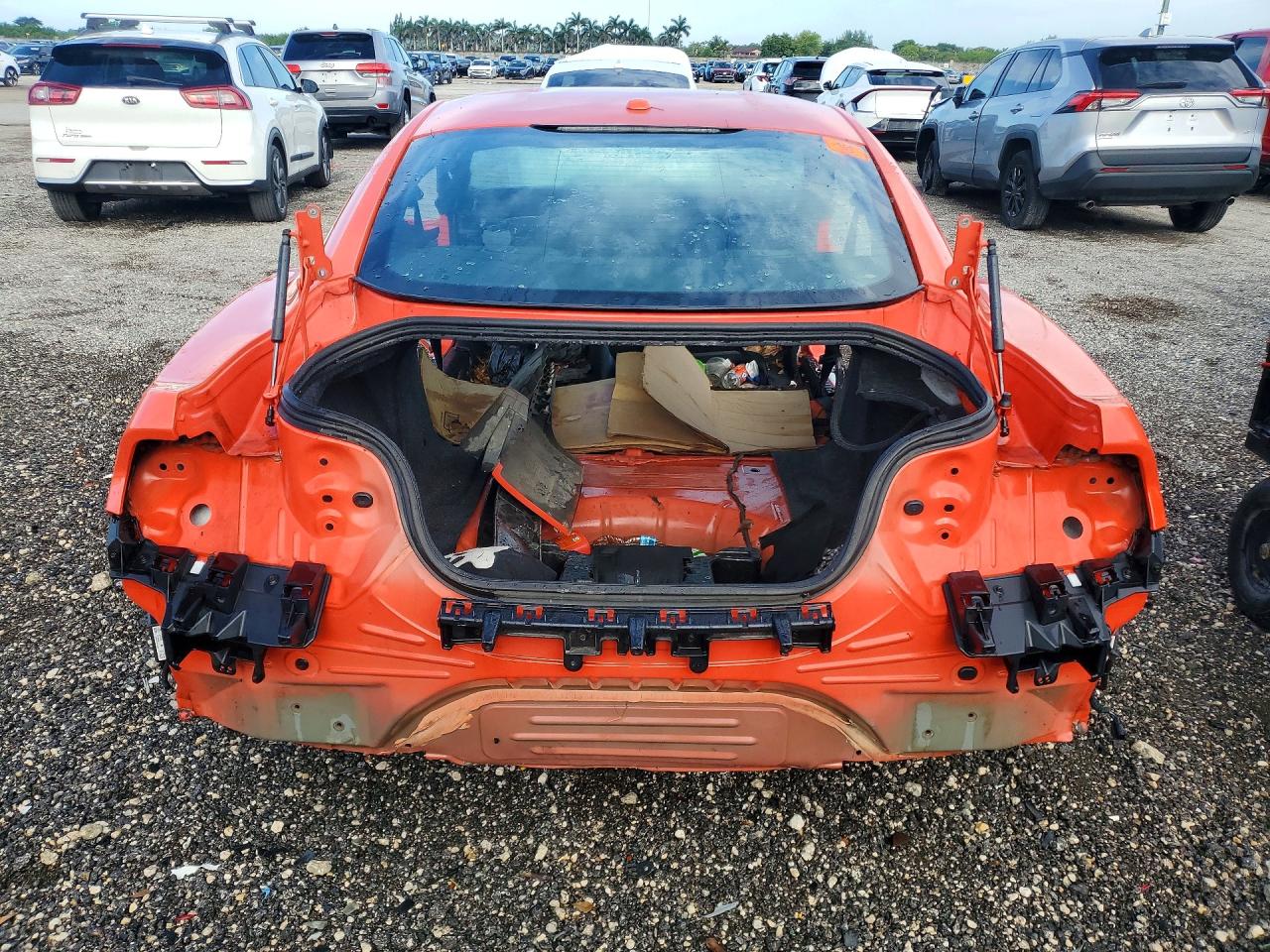 2015 Ford Mustang Gt Orange vin: 1FA6P8CF9F5379957
