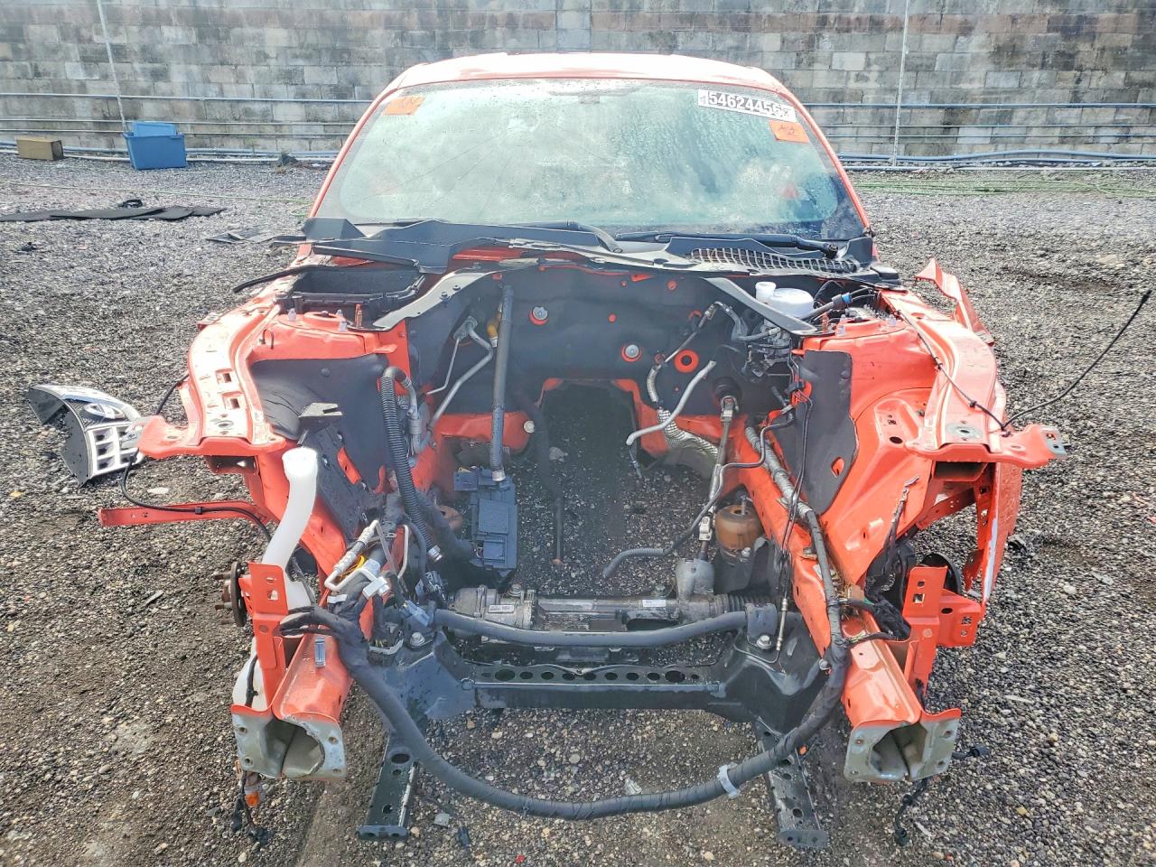 2015 Ford Mustang Gt Orange vin: 1FA6P8CF9F5379957