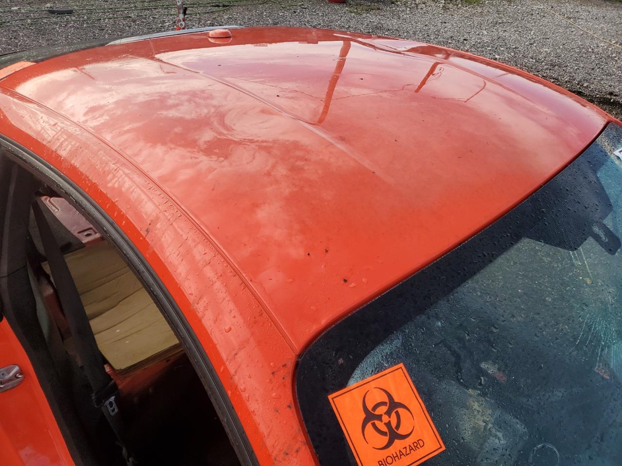 2015 Ford Mustang Gt Orange vin: 1FA6P8CF9F5379957 Damage: Roof, Chipped, 4