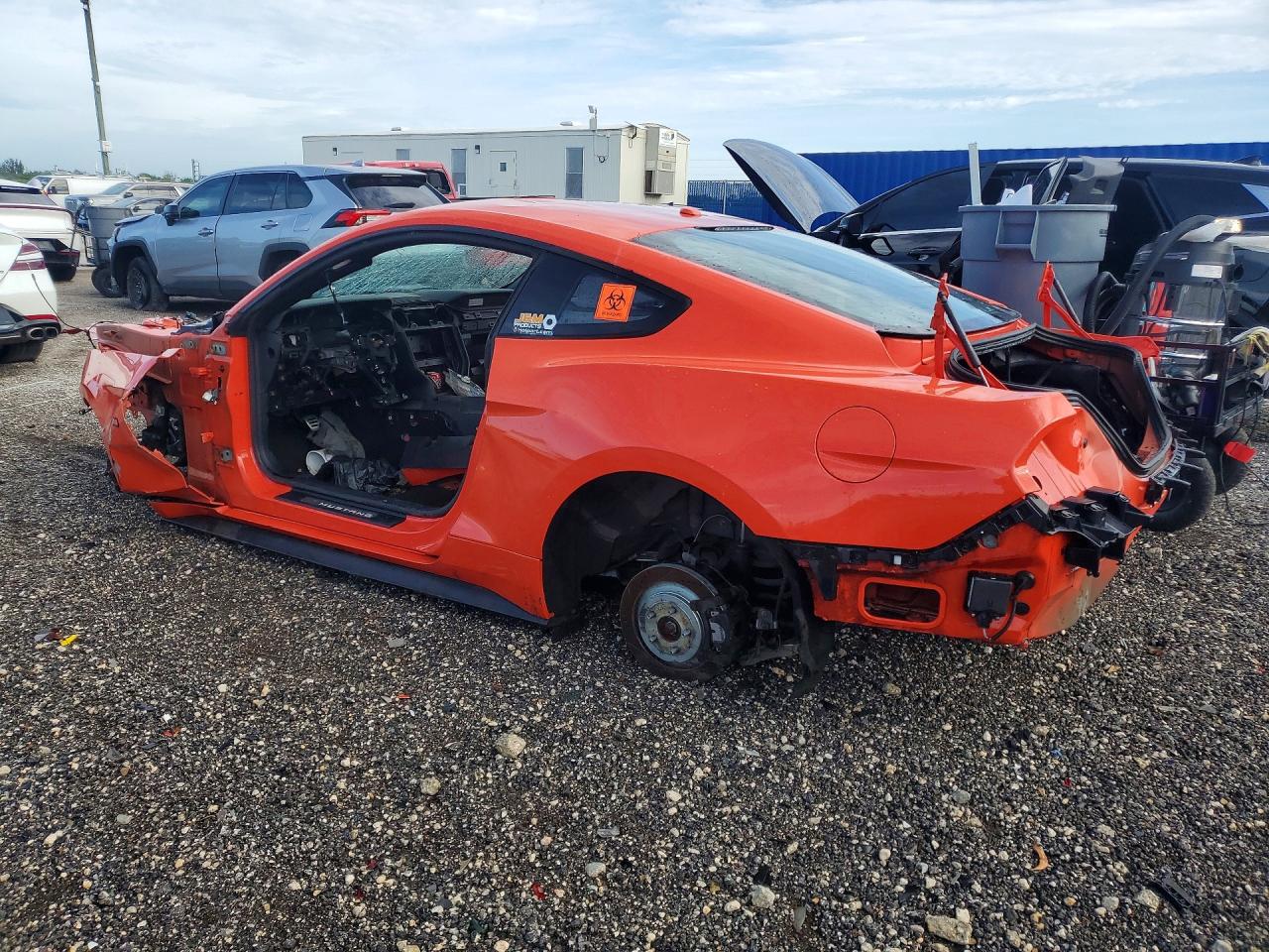 2015 Ford Mustang Gt Orange vin: 1FA6P8CF9F5379957
