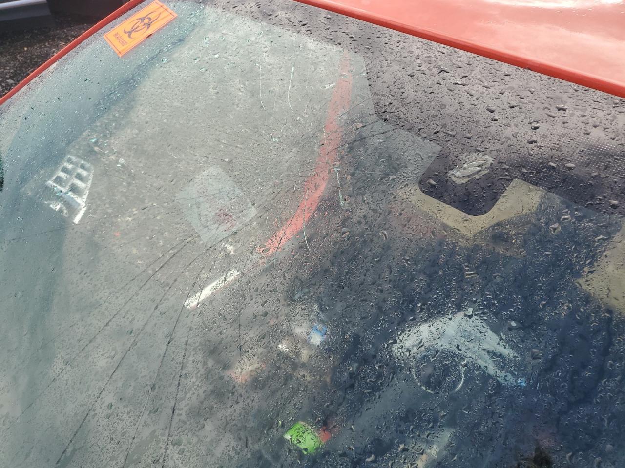 2015 Ford Mustang Gt Orange vin: 1FA6P8CF9F5379957 Damage: Windshield, Broken, Replacement Required