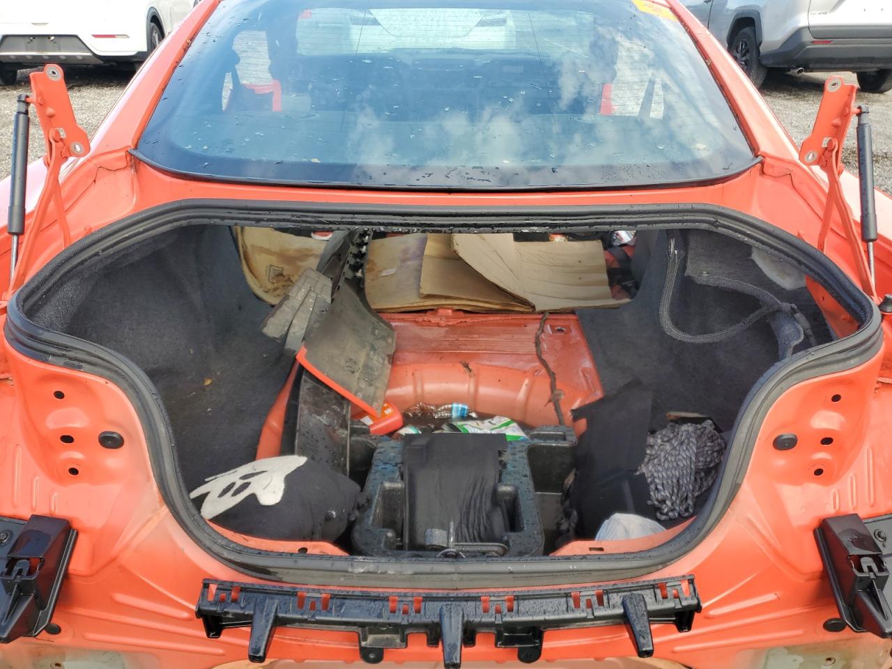 2015 Ford Mustang Gt Orange vin: 1FA6P8CF9F5379957 Damage: Deck Lid, Missing, Replacement Required