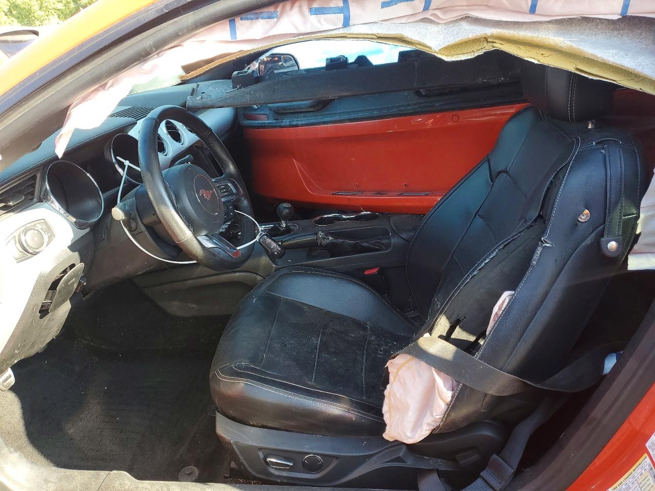 2015 Ford Mustang Gt Red vin: 1FA6P8CF9F5399514