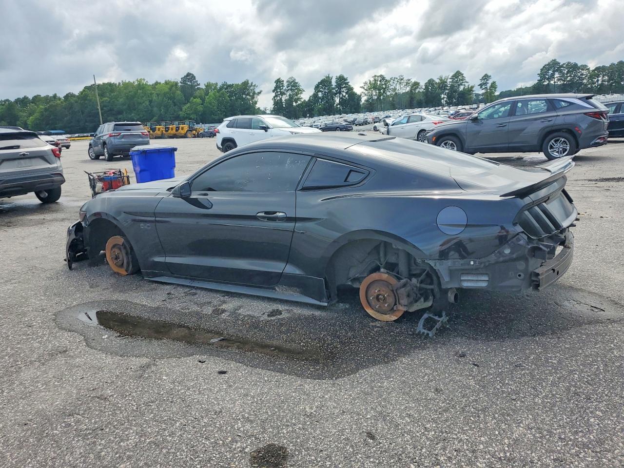 2015 Ford Mustang Gt Черный vin: 1FA6P8CF9F5417798