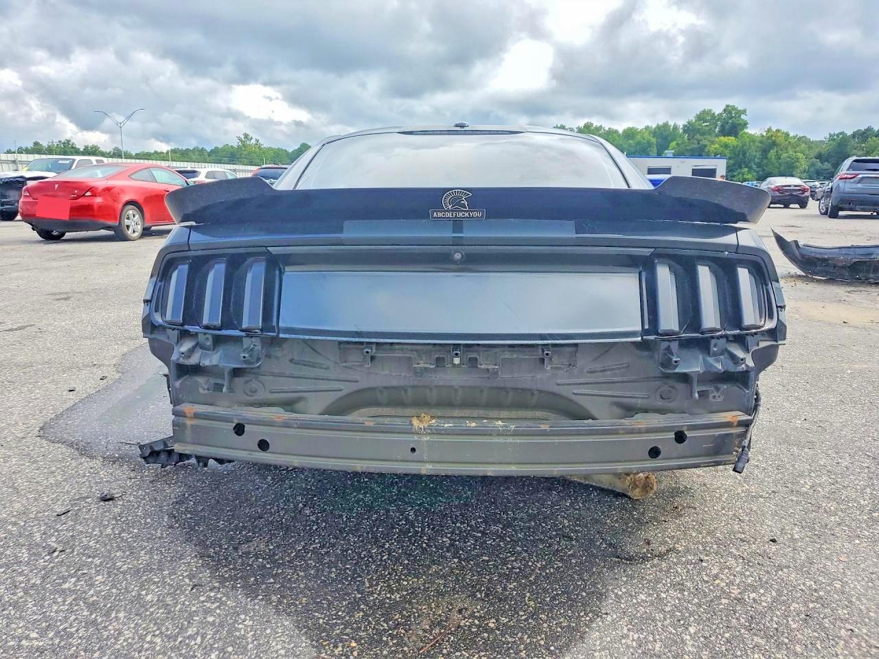 2015 Ford Mustang Gt Черный vin: 1FA6P8CF9F5417798