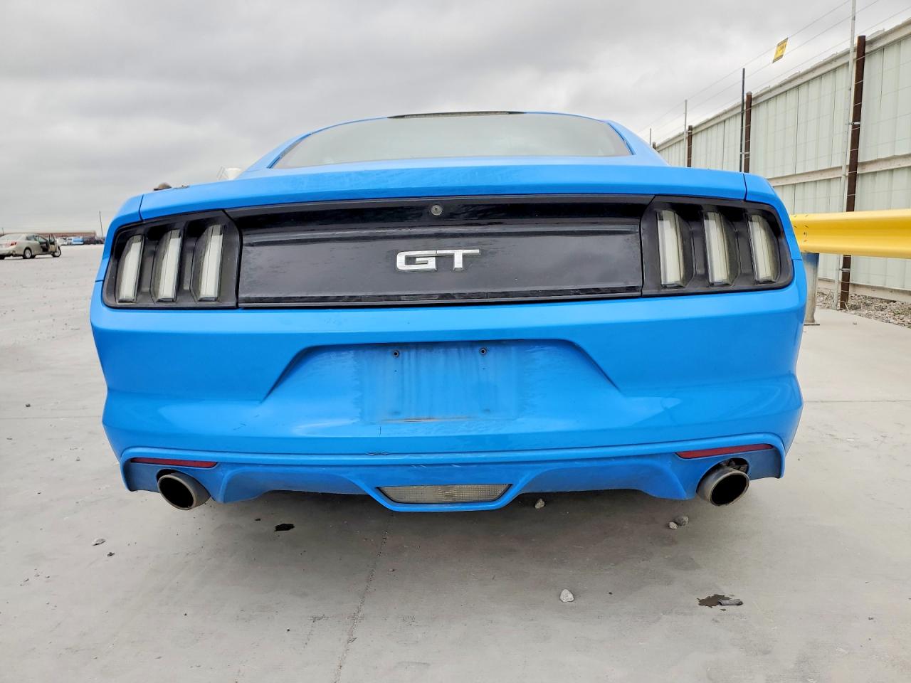2017 Ford Mustang Gt Blue vin: 1FA6P8CF9H5239233