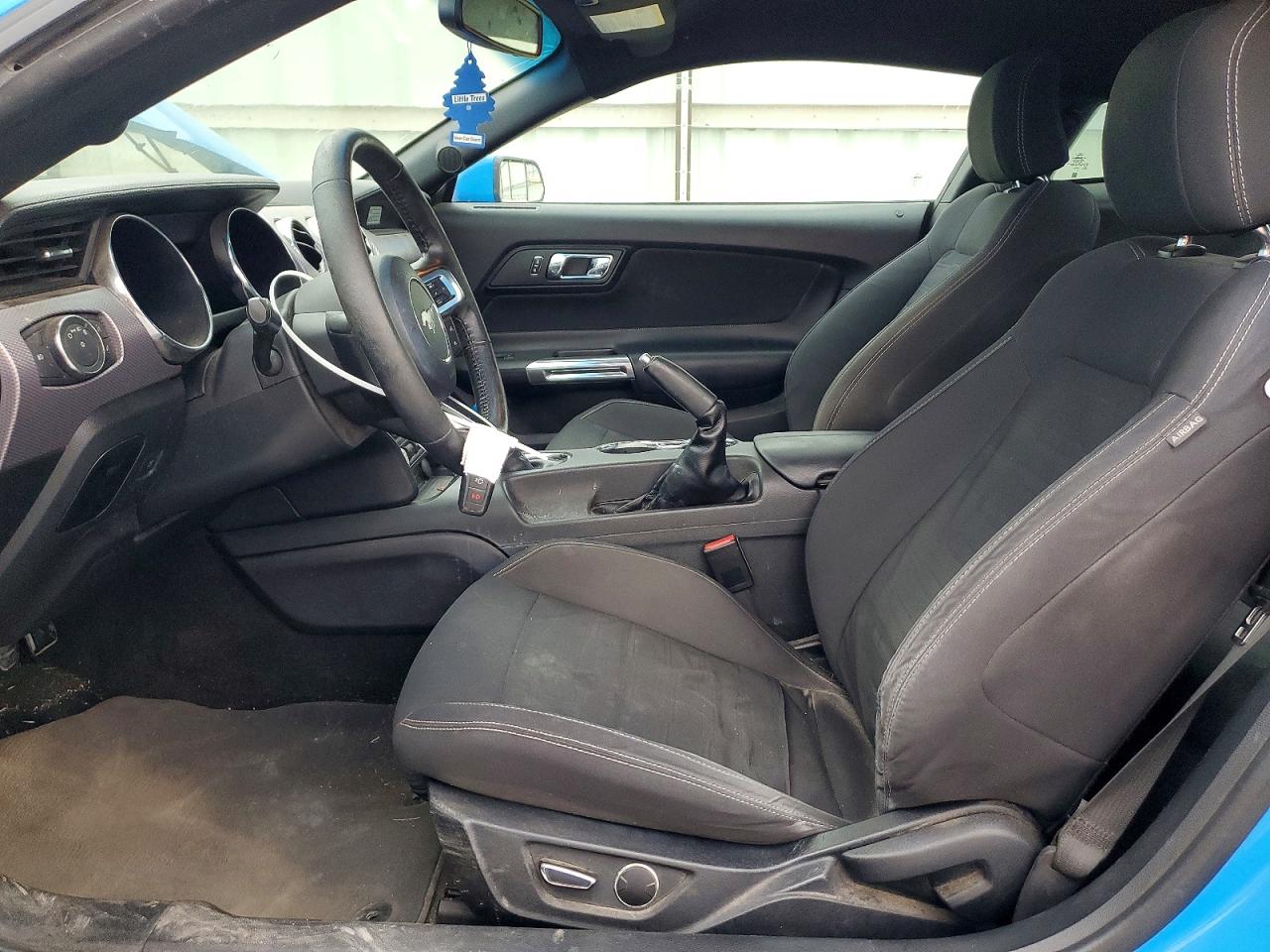 2017 Ford Mustang Gt Blue vin: 1FA6P8CF9H5239233