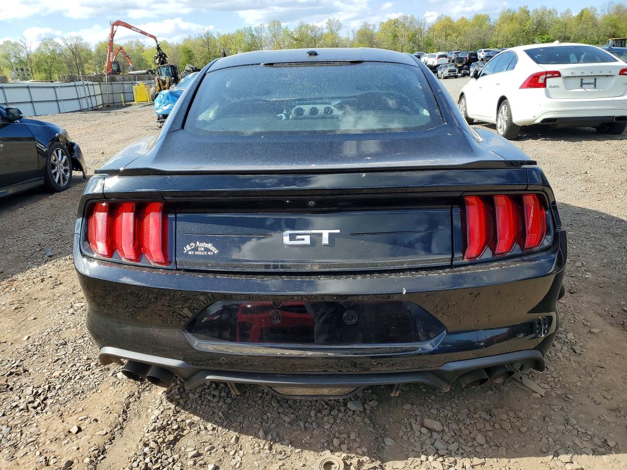 2019 Ford Mustang Gt Black vin: 1FA6P8CF9K5152620