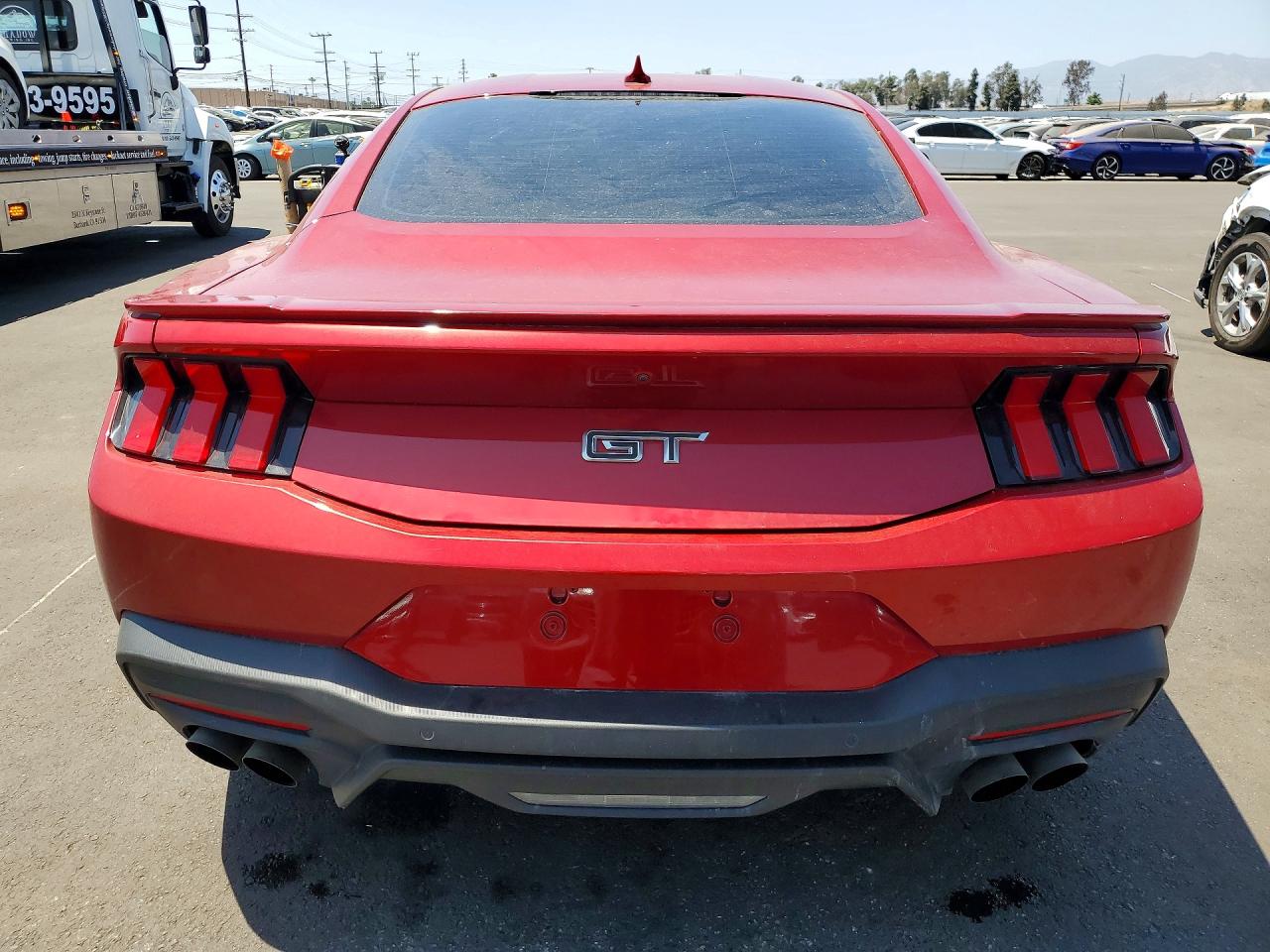 2024 Ford Mustang Gt Red vin: 1FA6P8CF9R5407809
