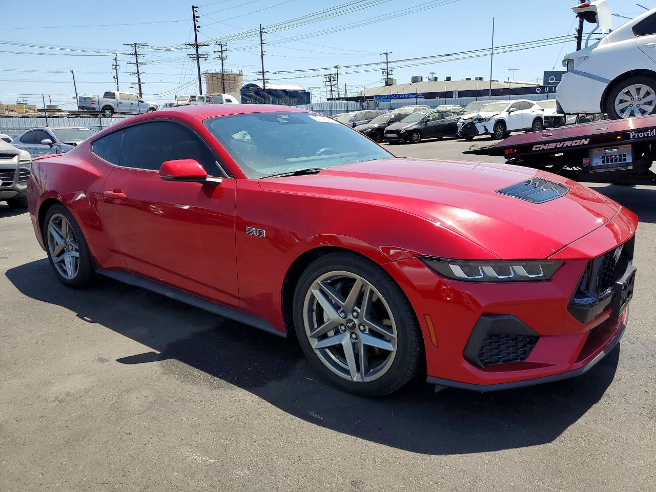 2024 Ford Mustang Gt Red vin: 1FA6P8CF9R5407809