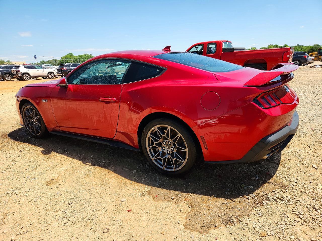 2024 Ford Mustang Gt Red vin: 1FA6P8CF9R5433021