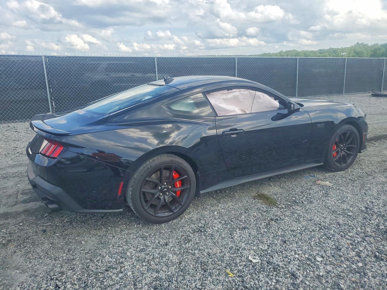 2024 Ford Mustang Gt Black vin: 1FA6P8CF9R5435772