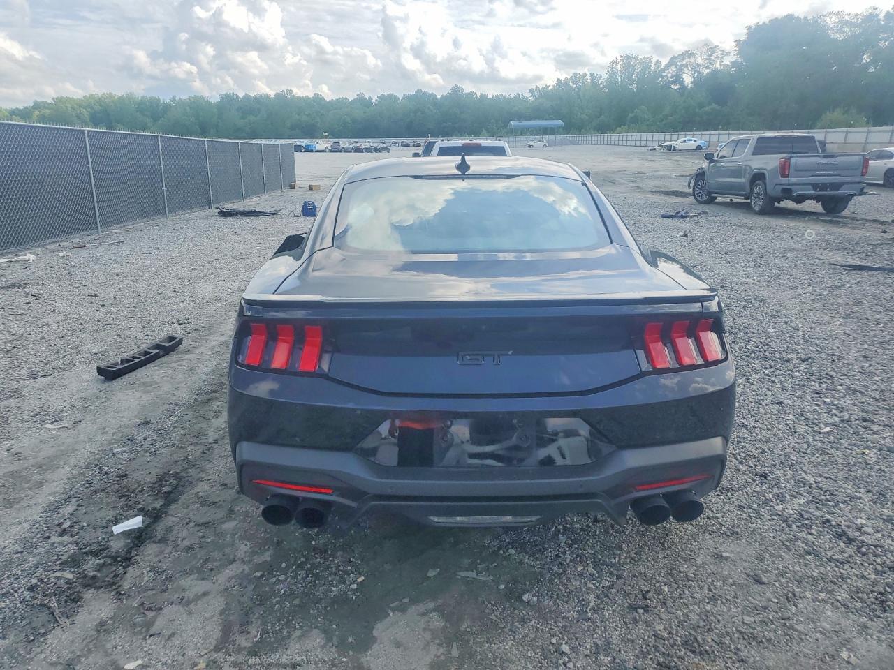 2024 Ford Mustang Gt Black vin: 1FA6P8CF9R5435772