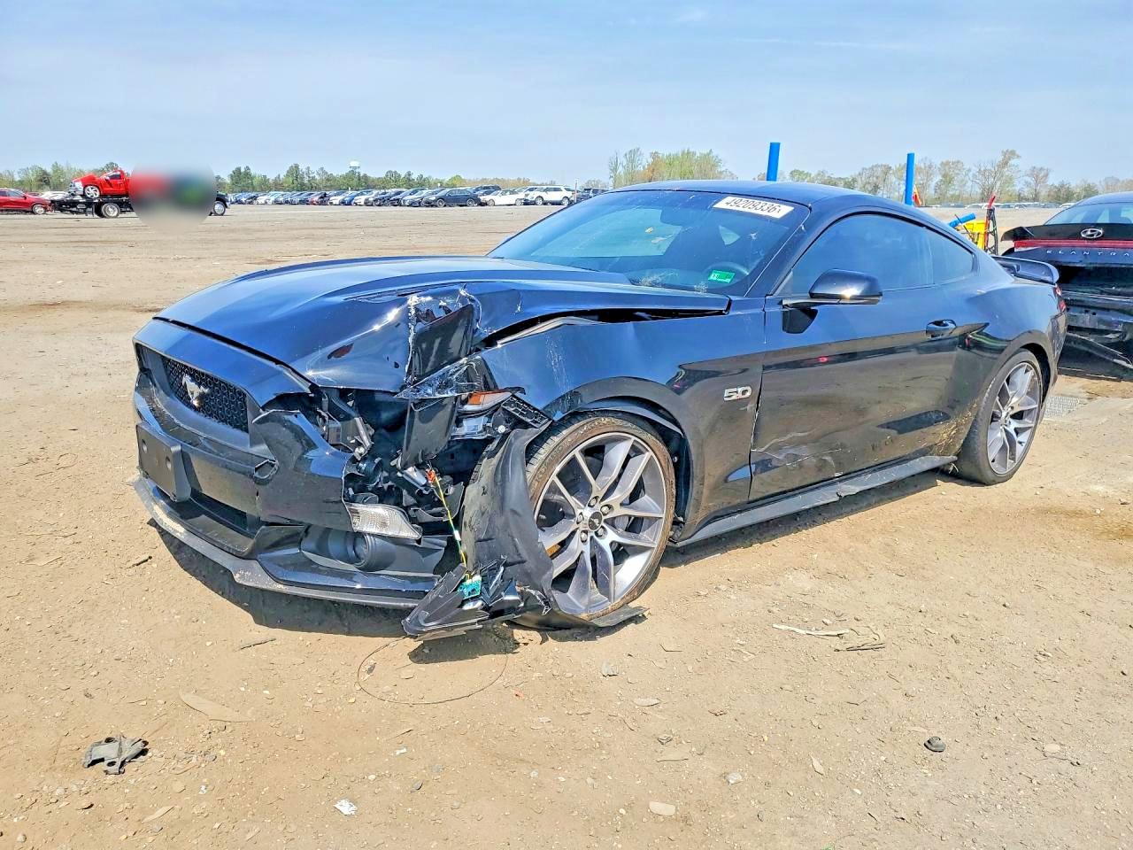 2015 Ford Mustang Gt Black vin: 1FA6P8CFXF5312851
