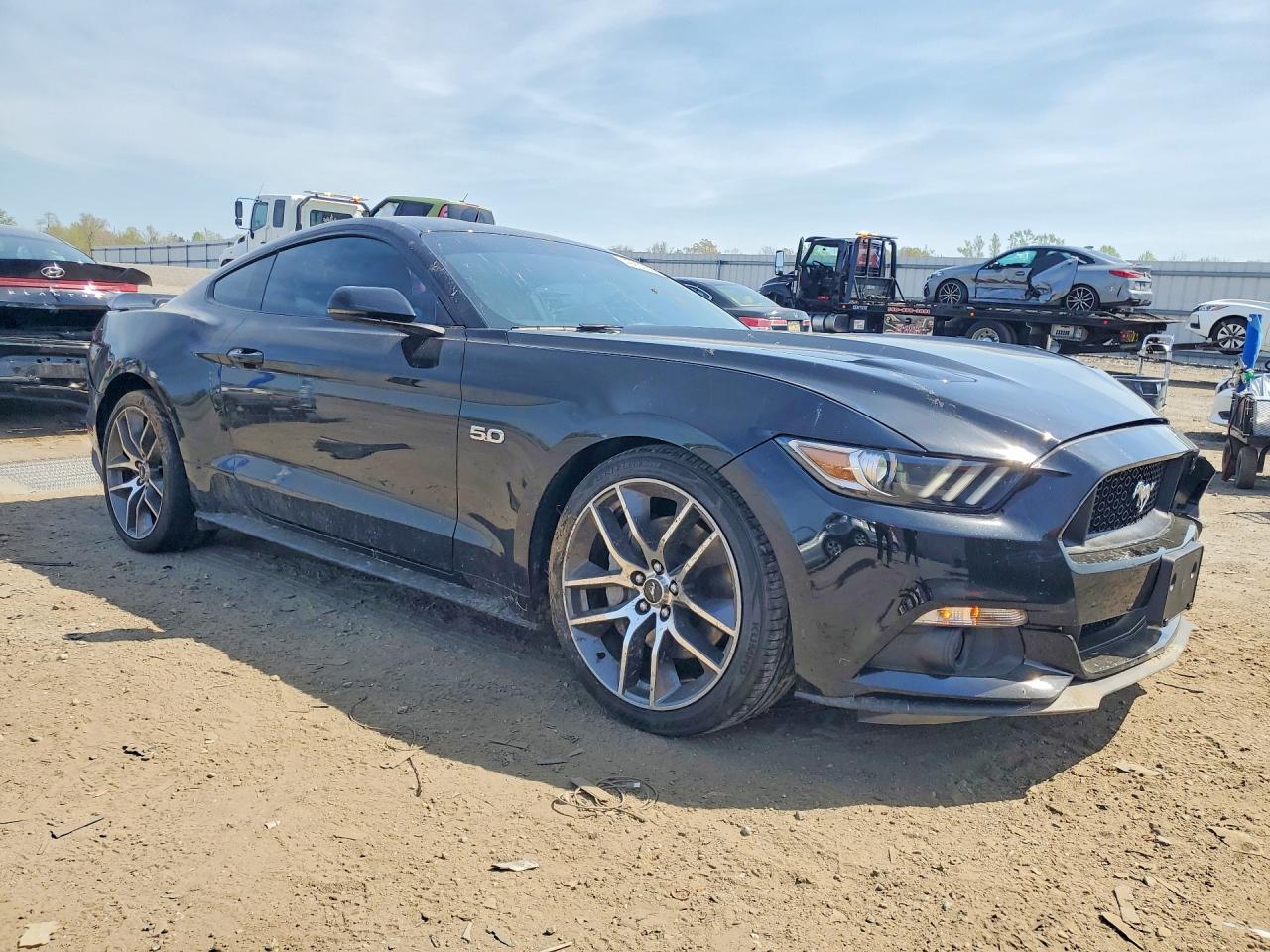 2015 Ford Mustang Gt Black vin: 1FA6P8CFXF5312851