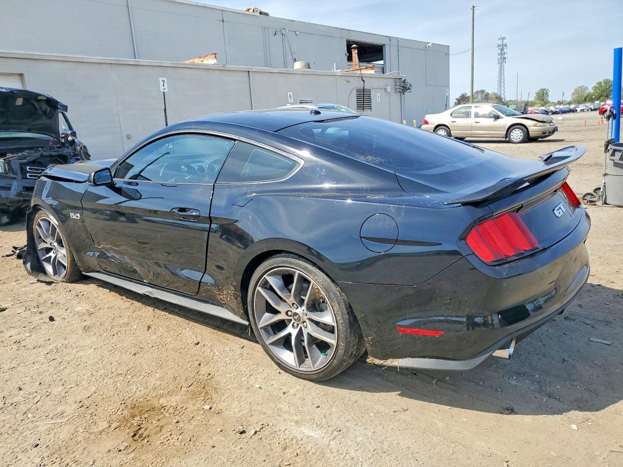 2015 Ford Mustang Gt Black vin: 1FA6P8CFXF5312851