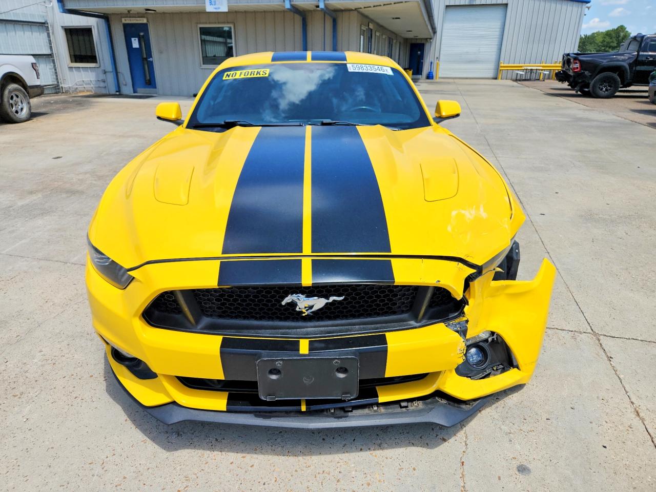 2015 Ford Mustang Gt Желтый vin: 1FA6P8CFXF5321016