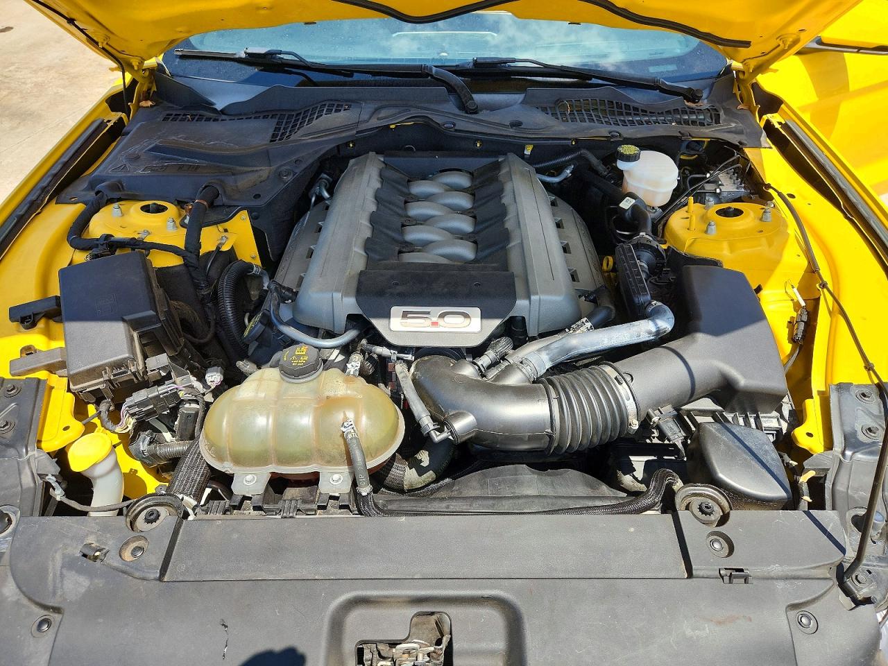 2015 Ford Mustang Gt Желтый vin: 1FA6P8CFXF5321016