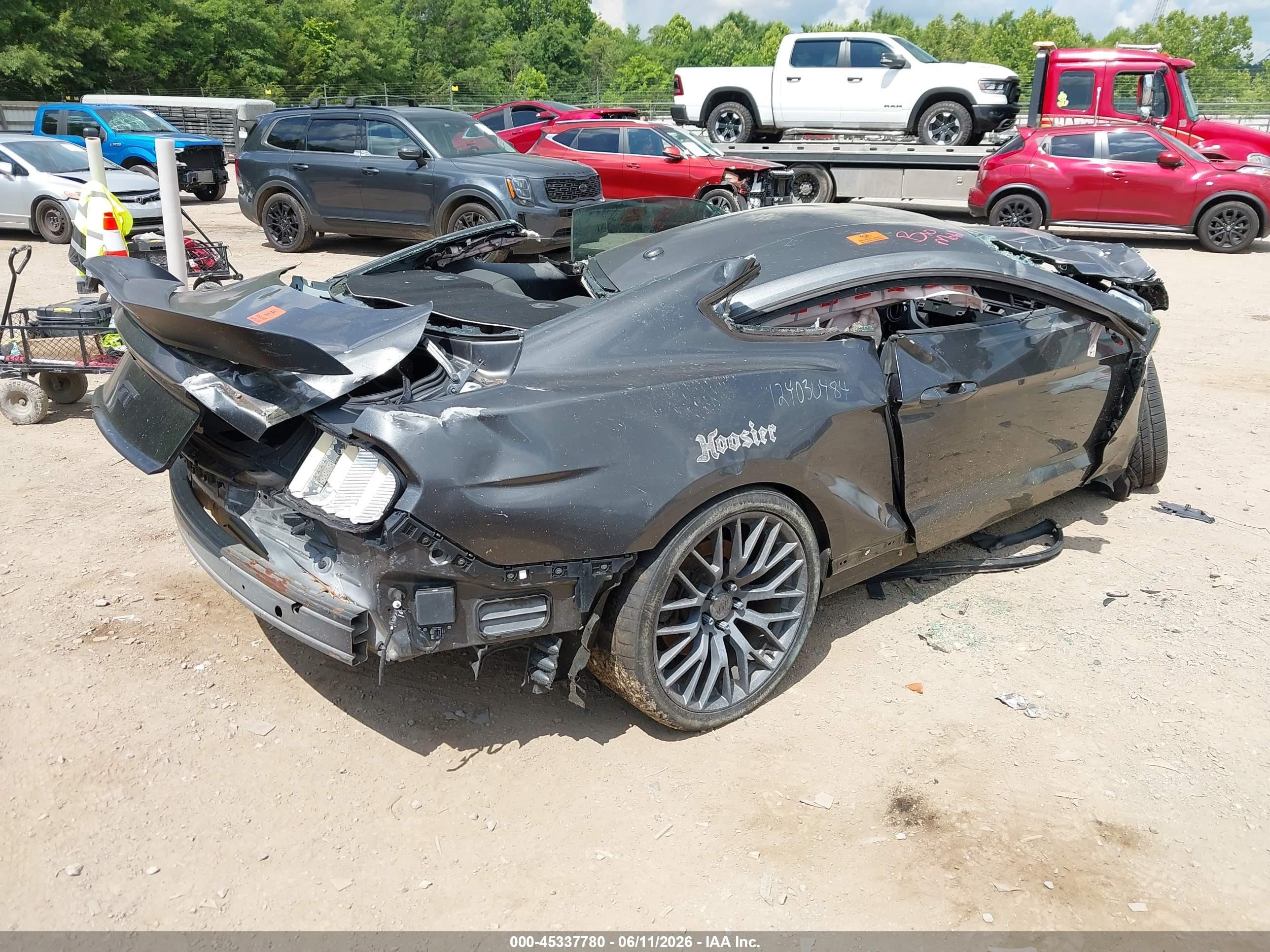 2015 Ford Mustang Gt Premium Black vin: 1FA6P8CFXF5324630