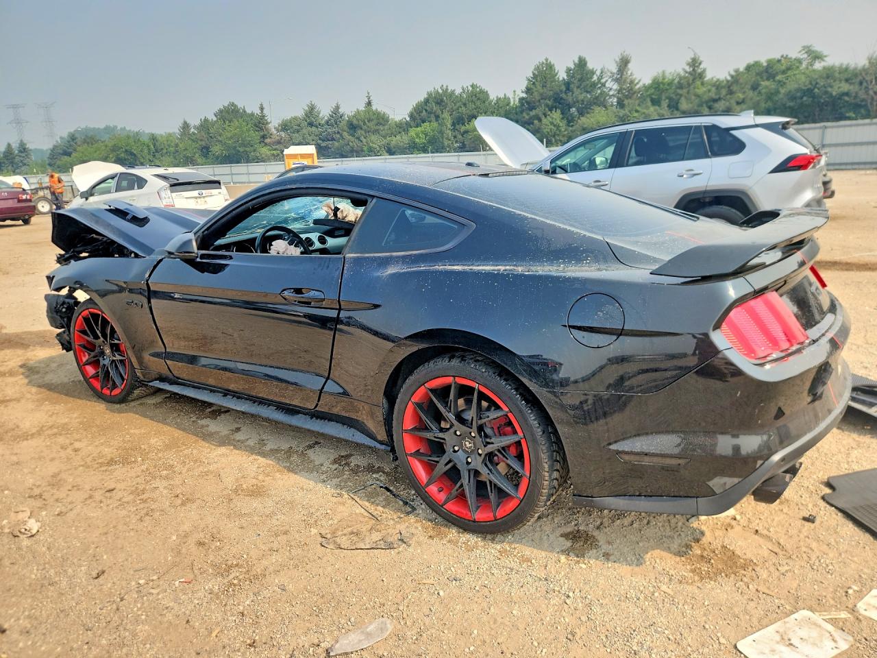 2015 Ford Mustang Gt Black vin: 1FA6P8CFXF5329505