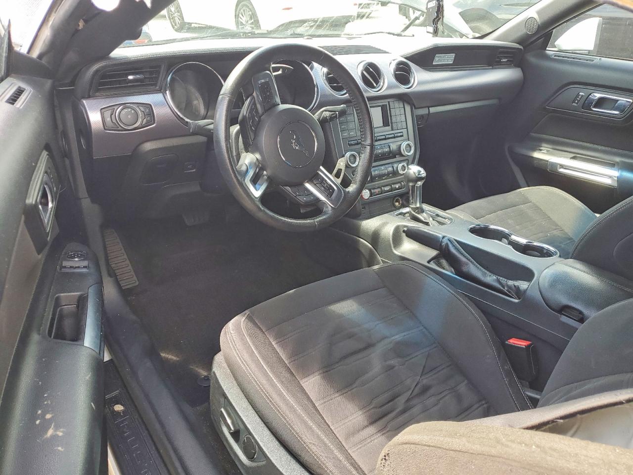 2015 Ford Mustang Gt White vin: 1FA6P8CFXF5337832