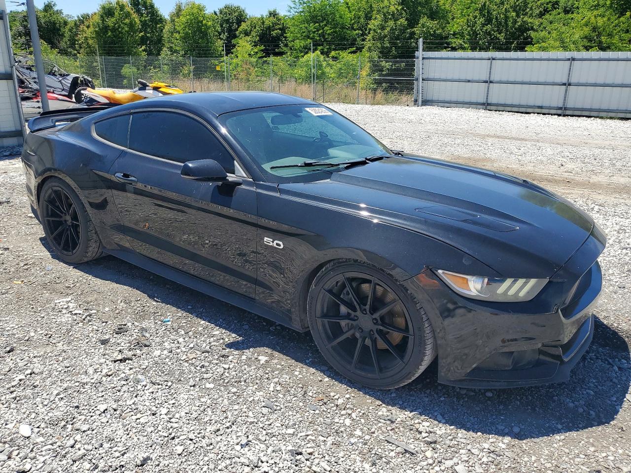 2015 Ford Mustang Gt Black vin: 1FA6P8CFXF5381863