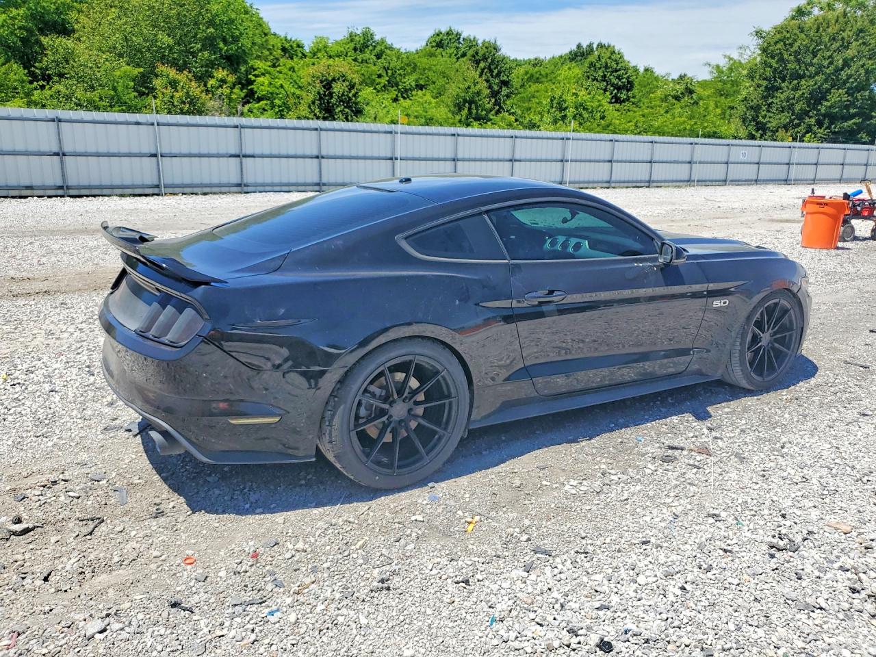 2015 Ford Mustang Gt Black vin: 1FA6P8CFXF5381863