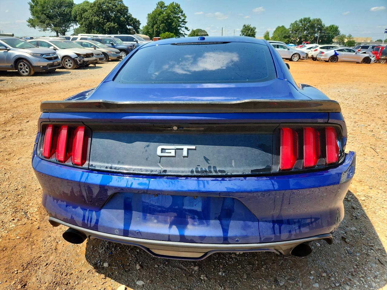 2015 Ford Mustang Gt Blue vin: 1FA6P8CFXF5411430