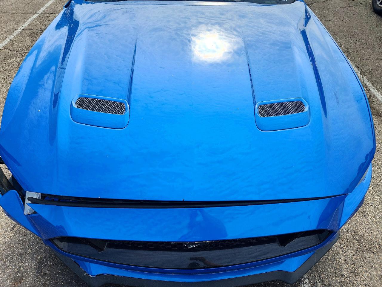 2019 Ford Mustang Gt Blue vin: 1FA6P8CFXK5117231
