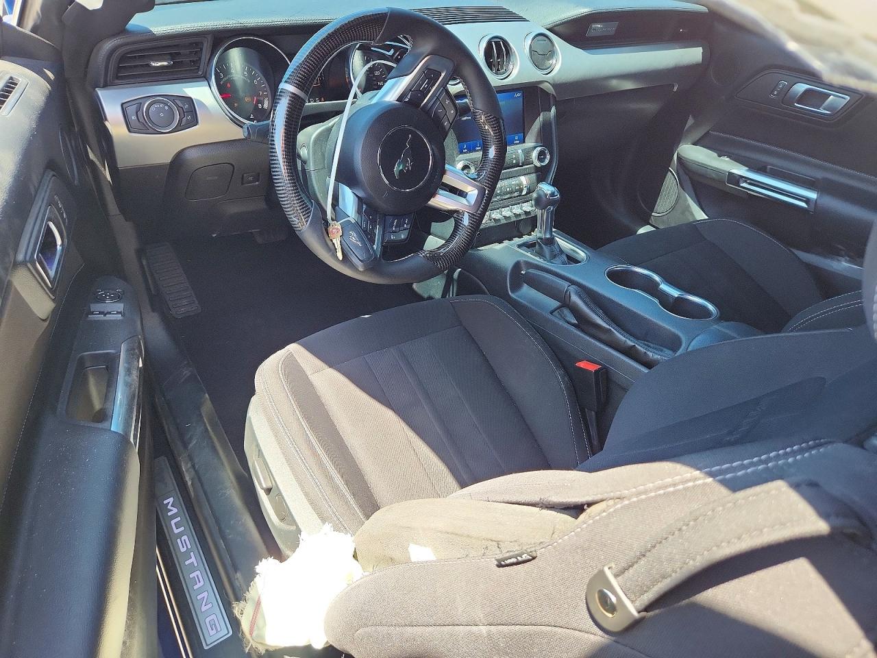 2022 Ford Mustang Gt Blue vin: 1FA6P8CFXN5133353