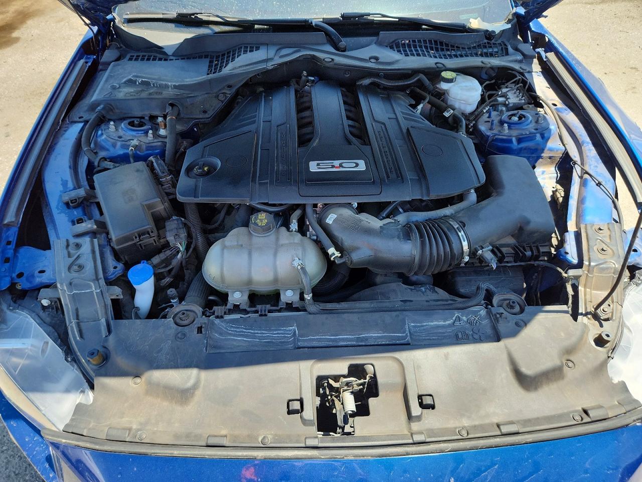 2022 Ford Mustang Gt Blue vin: 1FA6P8CFXN5133353