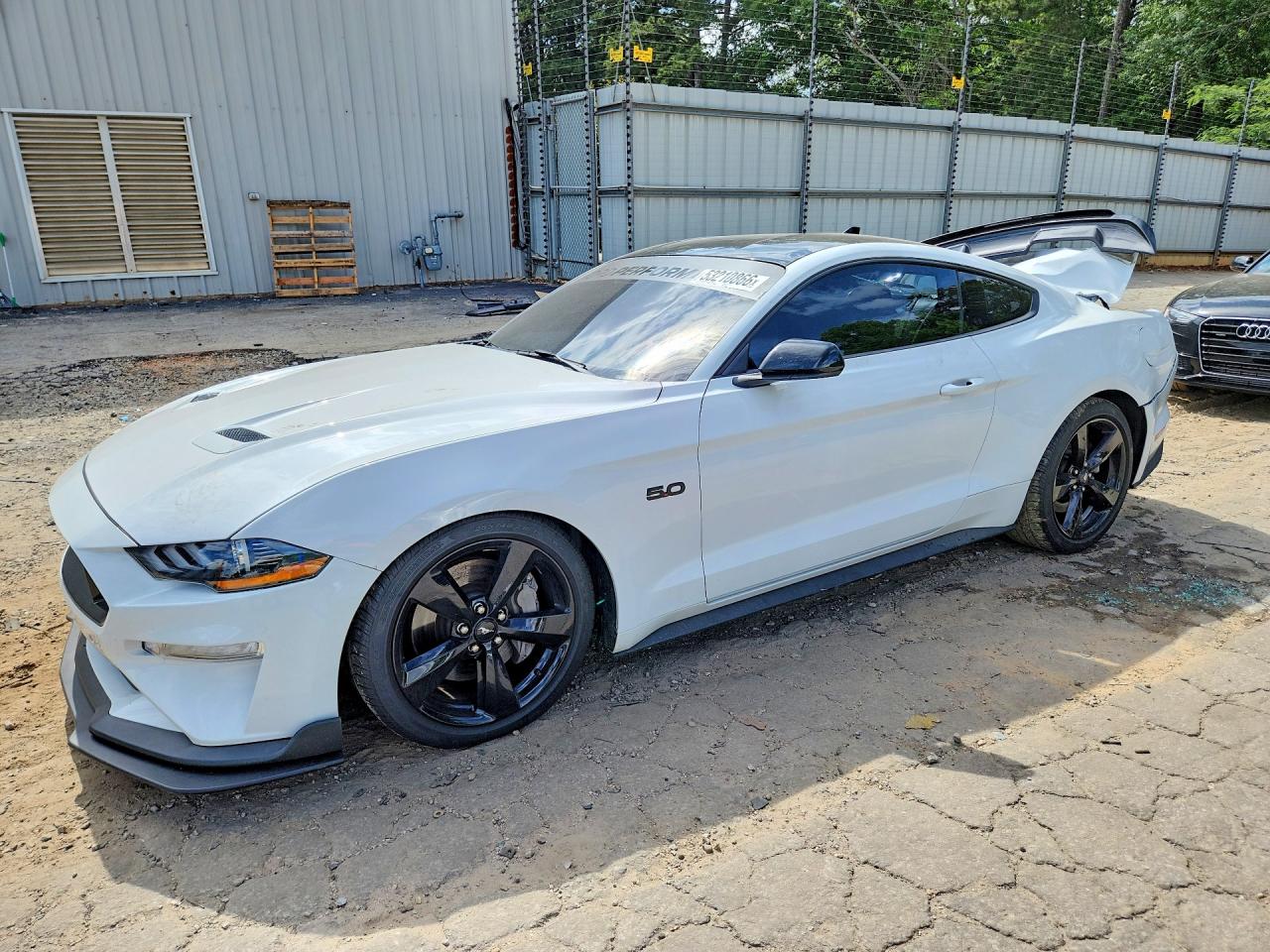 2023 Ford Mustang Gt White vin: 1FA6P8CFXP5302807
