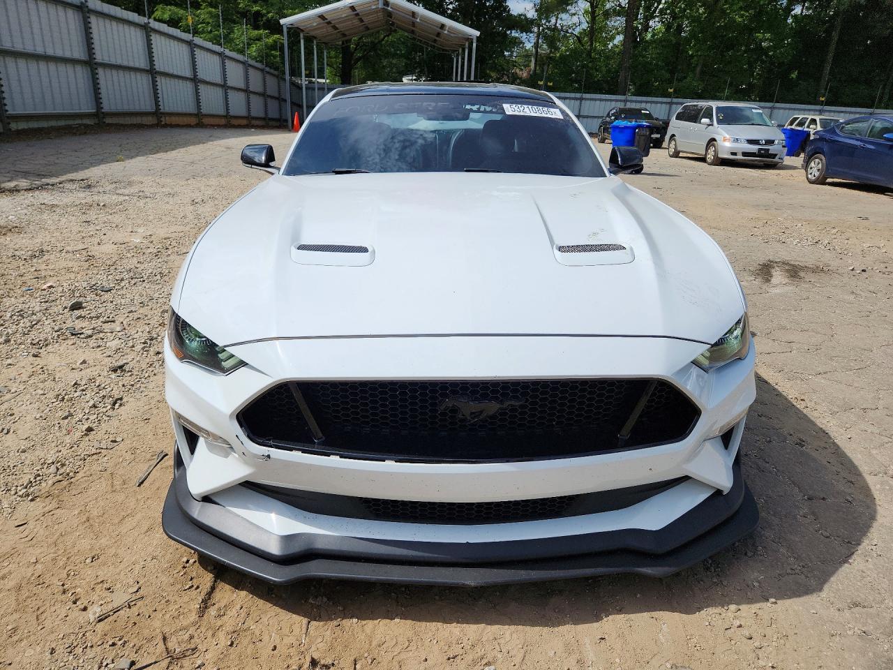 2023 Ford Mustang Gt White vin: 1FA6P8CFXP5302807
