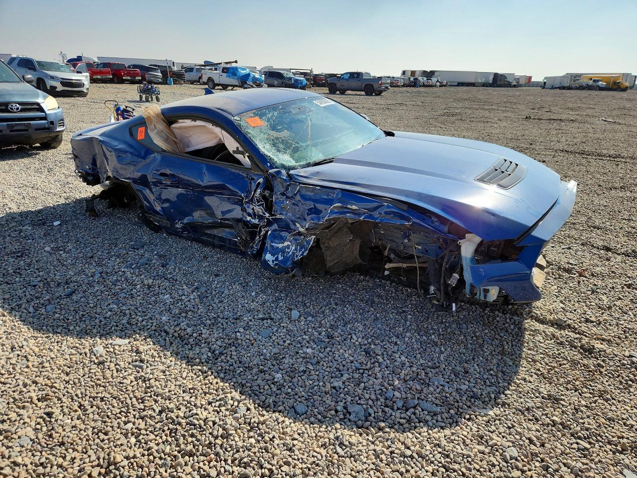 2024 Ford Mustang Gt Blue vin: 1FA6P8CFXR5408063