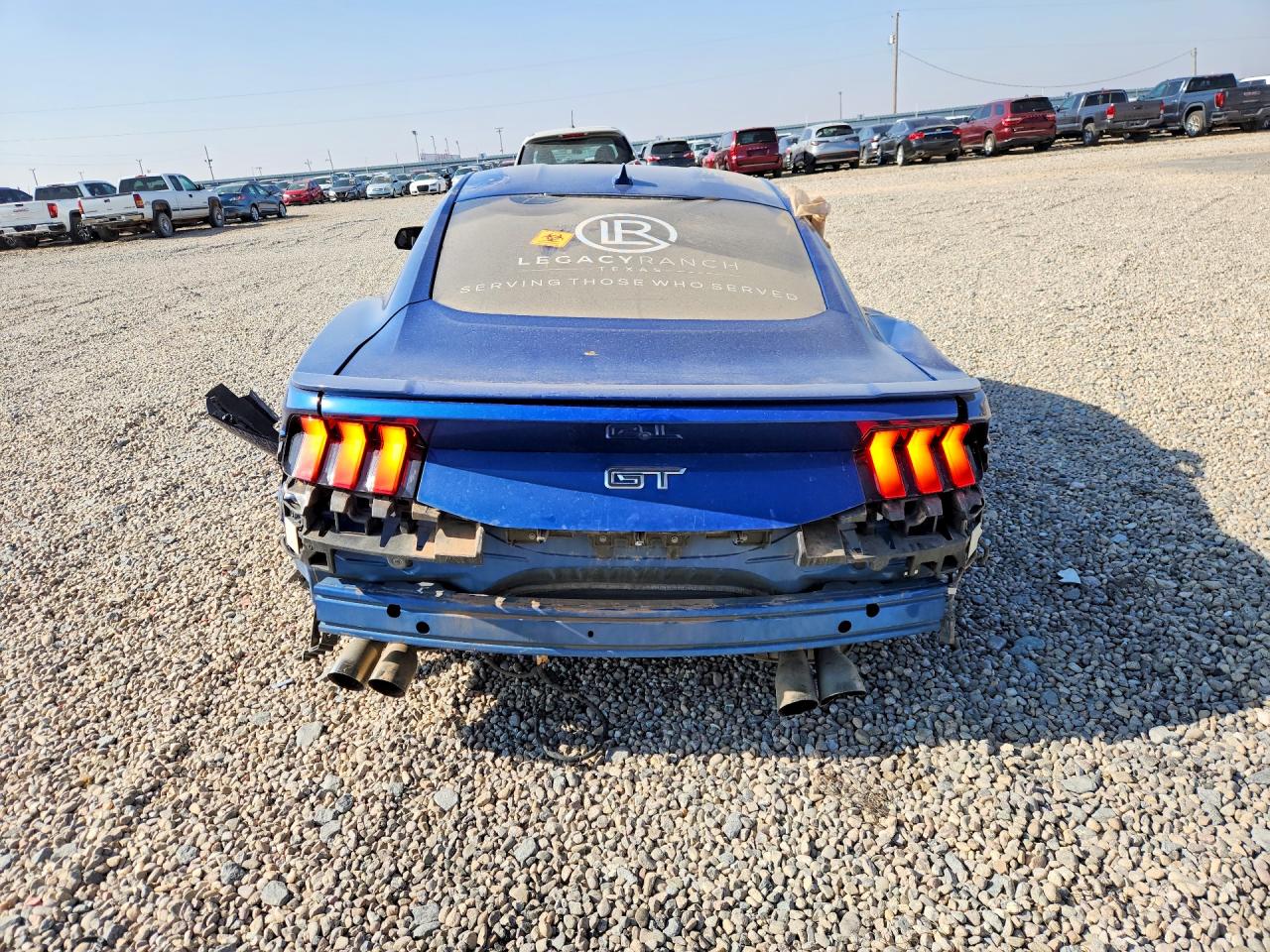 2024 Ford Mustang Gt Blue vin: 1FA6P8CFXR5408063