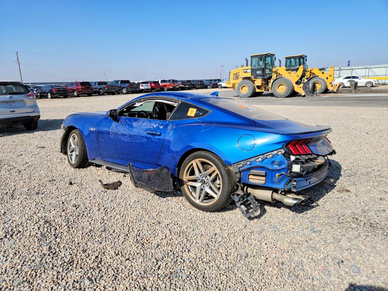 2024 Ford Mustang Gt Blue vin: 1FA6P8CFXR5408063