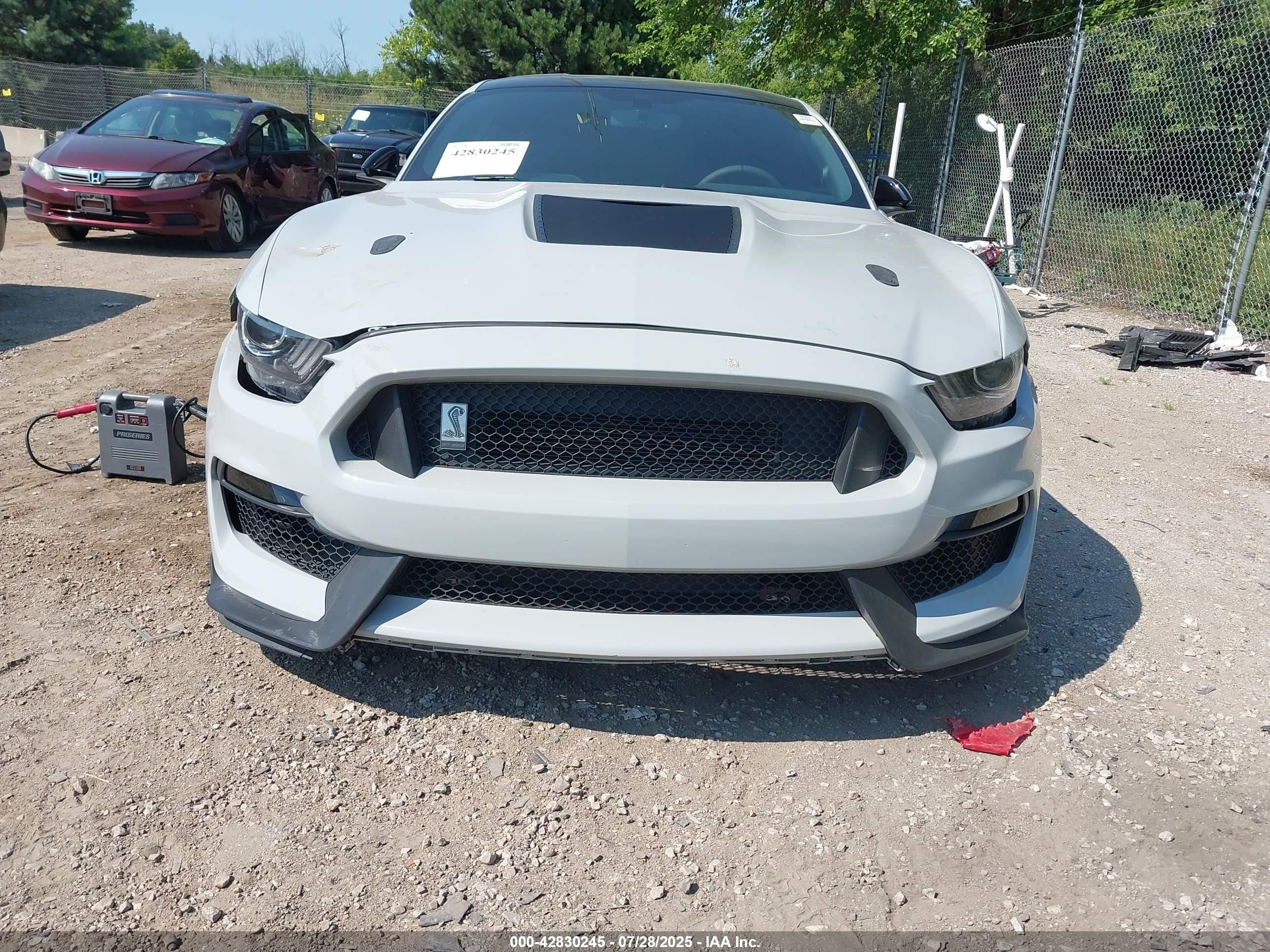 2017 Ford Shelby Gt350   Серый vin: 1FA6P8JZ3H5520554
