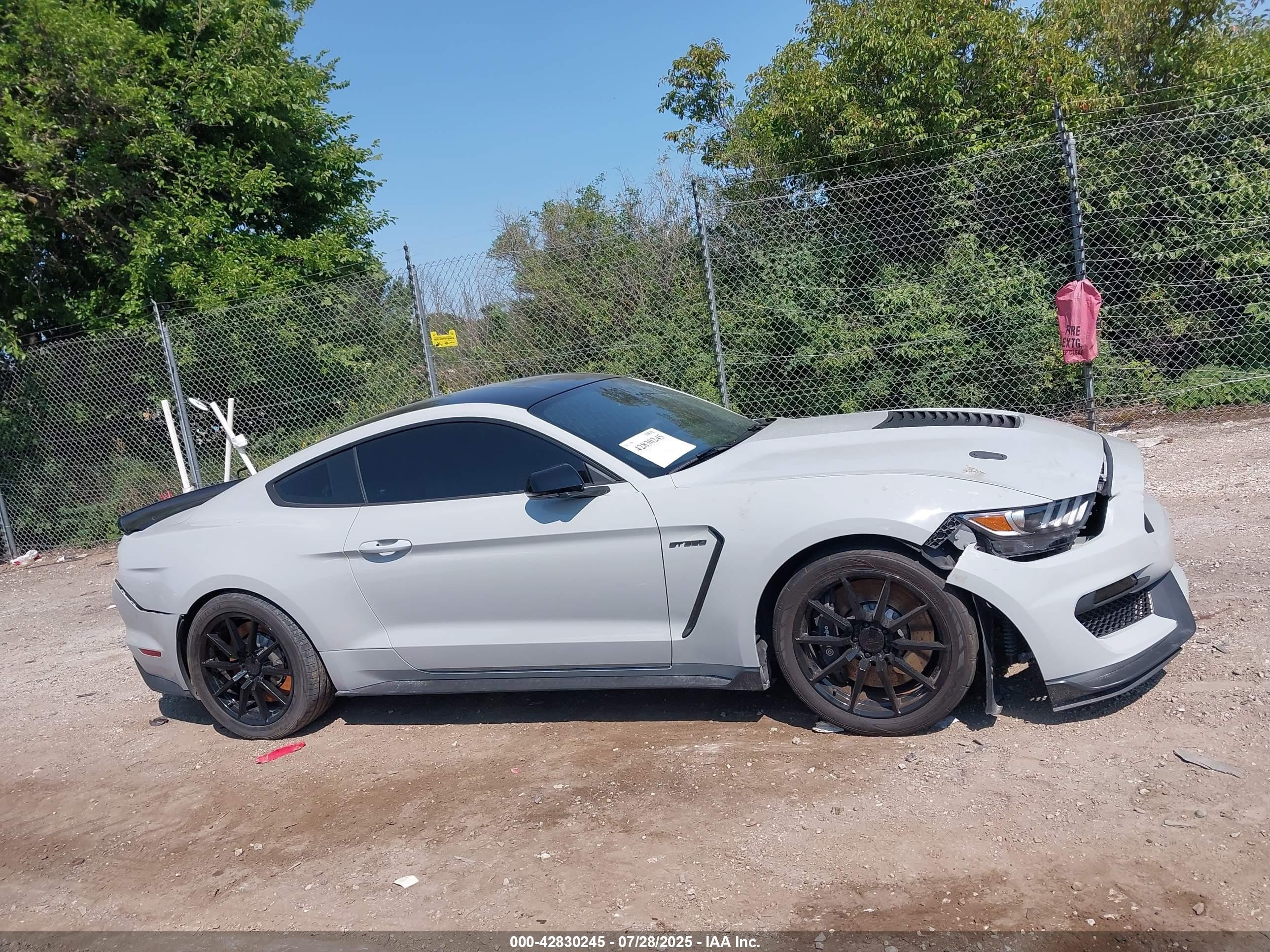 2017 Ford Shelby Gt350   Серый vin: 1FA6P8JZ3H5520554