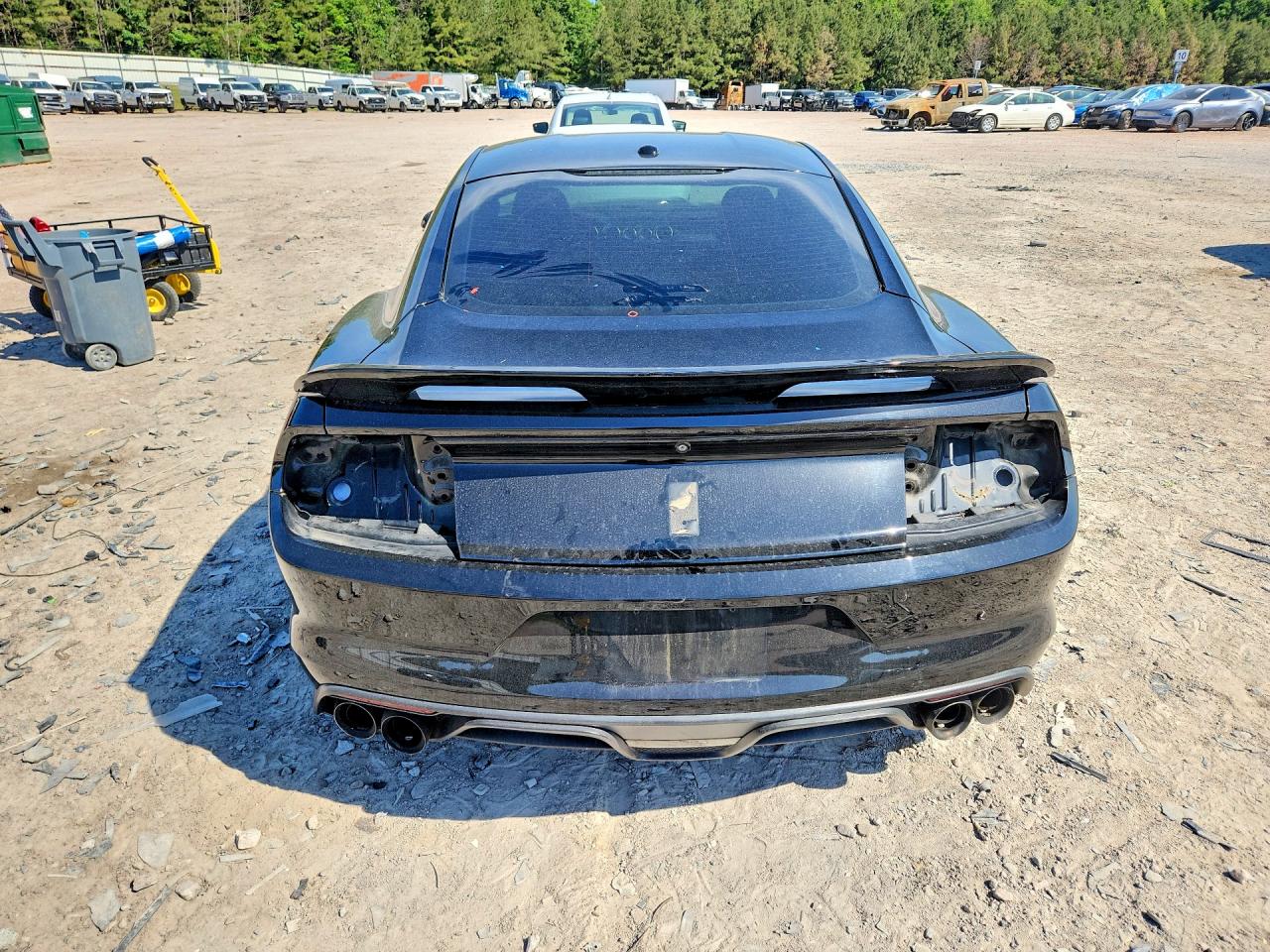 2016 Ford Mustang Shelby Gt350 Black vin: 1FA6P8JZXG5525880