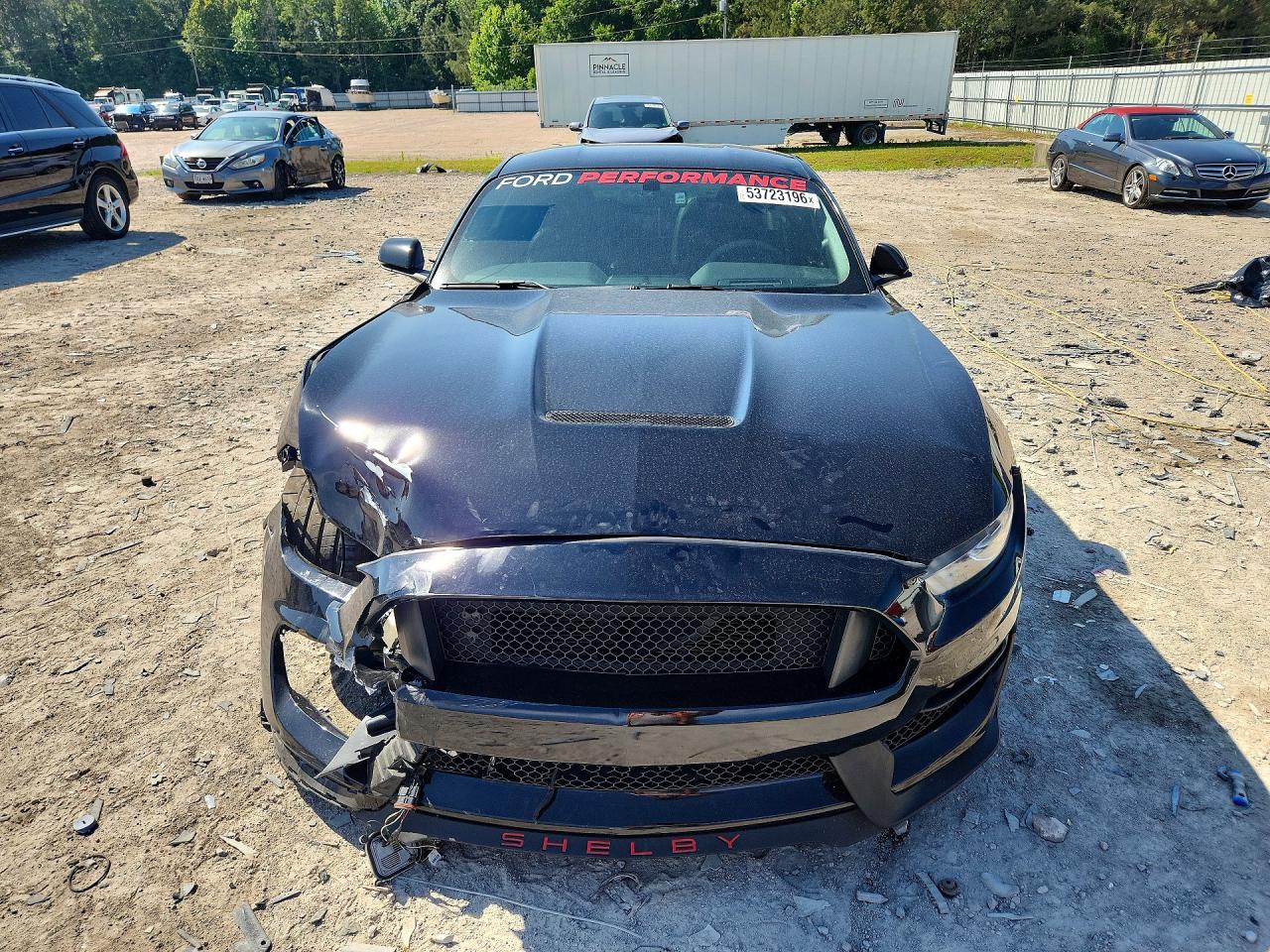 2016 Ford Mustang Shelby Gt350 Black vin: 1FA6P8JZXG5525880