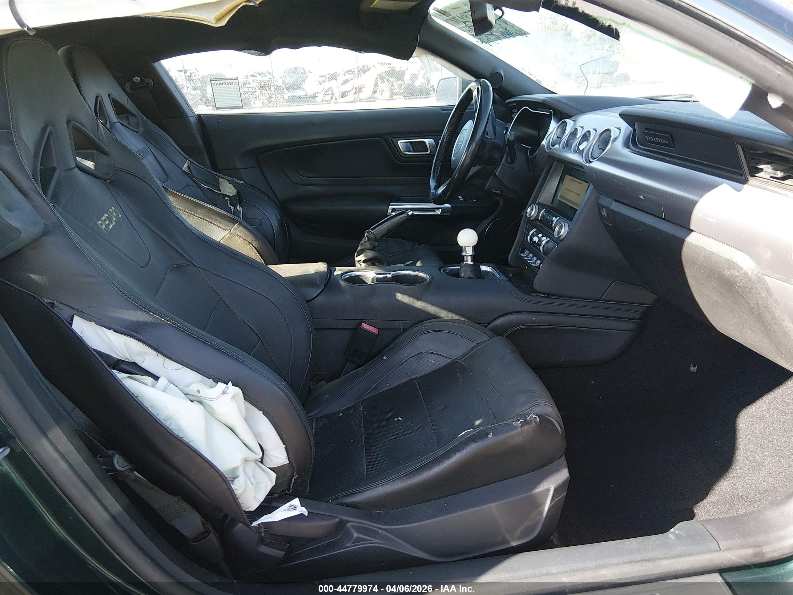 2019 Ford Mustang Bullitt Green vin: 1FA6P8K00K5504741