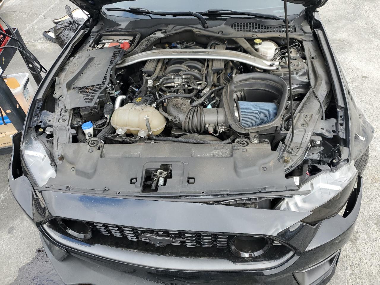 2021 Ford Mustang Mach I Черный vin: 1FA6P8R00M5555410