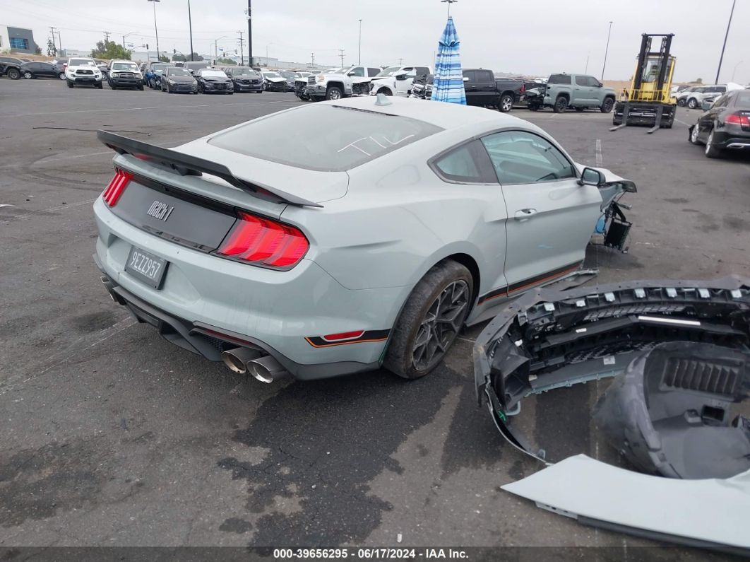 2022 Ford Mustang Mach 1 Fastback Gray vin: 1FA6P8R01N5554218