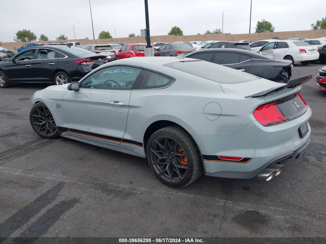 2022 Ford Mustang Mach 1 Fastback Gray vin: 1FA6P8R01N5554218
