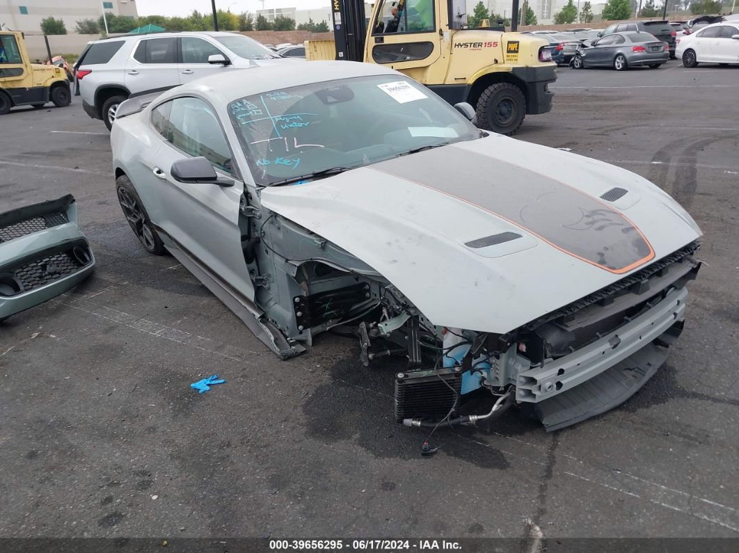 2022 Ford Mustang Mach 1 Fastback Gray vin: 1FA6P8R01N5554218