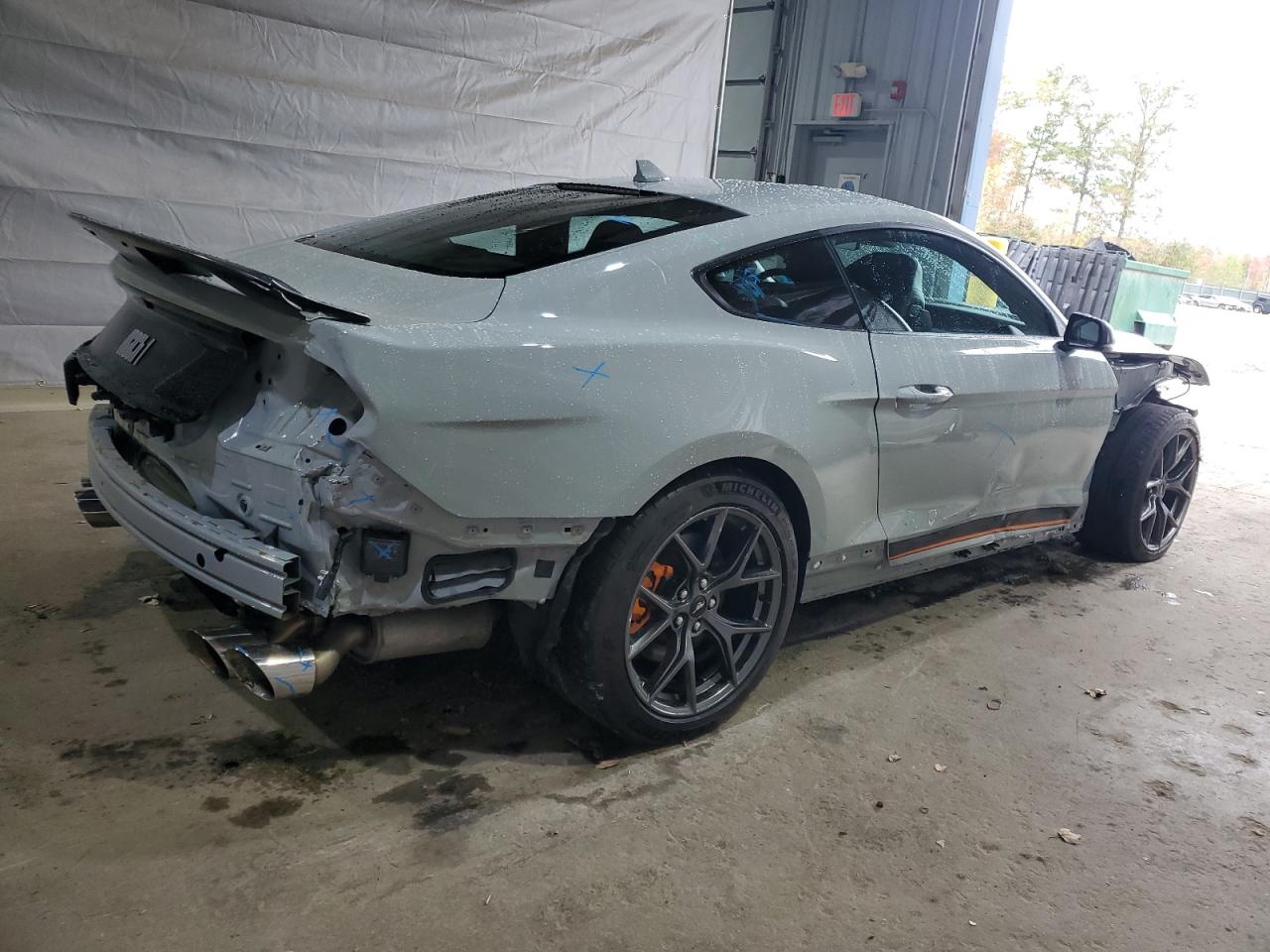 2021 Ford Mustang Mach I Two Tone vin: 1FA6P8R05M5550283